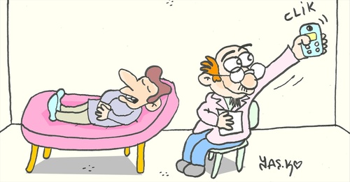 Cartoon: special (medium) by yasar kemal turan tagged telephone,psychology,psychologist,psychiatry,memory