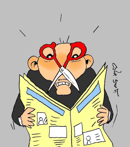 Cartoon: mks (medium) by yasar kemal turan tagged mks