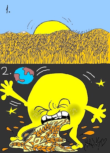 Cartoon: nausea (medium) by yasar kemal turan tagged nausea