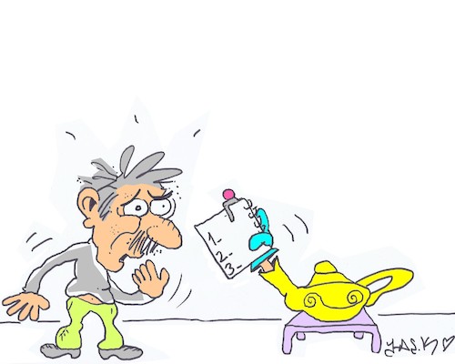 Cartoon: not talk (medium) by yasar kemal turan tagged pandemi