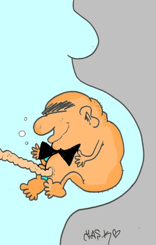 Cartoon: abortion (medium) by yasar kemal turan tagged politiciansabortion