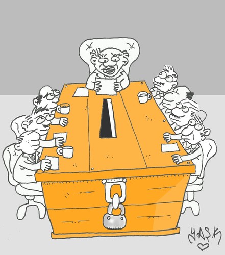 Cartoon: preselection (medium) by yasar kemal turan tagged preselection