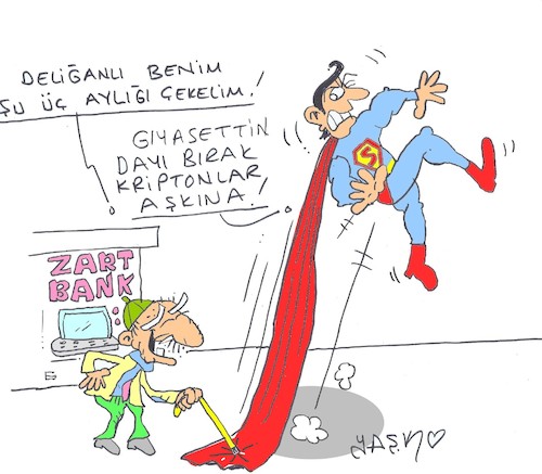 Cartoon: real power (medium) by yasar kemal turan tagged real,power