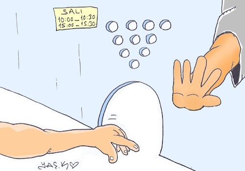 Cartoon: new regulation (medium) by yasar kemal turan tagged new,regulation
