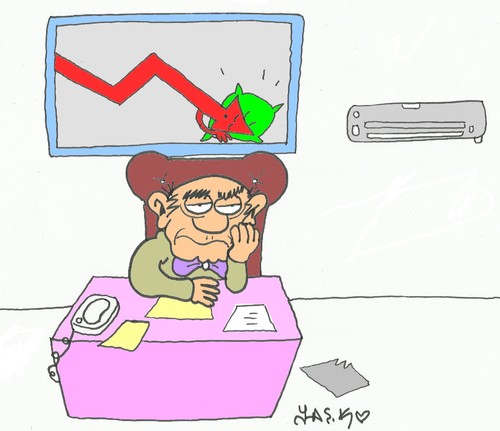Cartoon: sleep mode (medium) by yasar kemal turan tagged sleep,mode