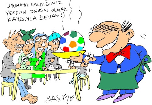 Cartoon: top (medium) by yasar kemal turan tagged top