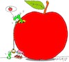 Cartoon: apple crisis (small) by yasar kemal turan tagged apple,crisis