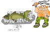 Cartoon: cheeky (small) by yasar kemal turan tagged cheeky