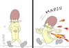 Cartoon: dangerous sneeze (small) by yasar kemal turan tagged dangerous,sneeze