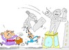 Cartoon: deposit (small) by yasar kemal turan tagged deposit