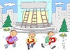 Cartoon: divided CHP (small) by yasar kemal turan tagged divided,chp