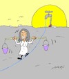 Cartoon: drought (small) by yasar kemal turan tagged drought