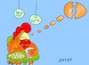 Cartoon: egg love (small) by yasar kemal turan tagged egg,love