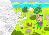 Cartoon: escape (small) by yasar kemal turan tagged escape
