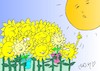 Cartoon: first sun (small) by yasar kemal turan tagged first,sun