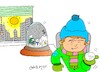 Cartoon: last snow (small) by yasar kemal turan tagged last,snow