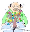 Cartoon: microphone tree (small) by yasar kemal turan tagged microphone,tree