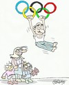 Cartoon: Olympia (small) by yasar kemal turan tagged olympia
