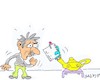 Cartoon: not talk (small) by yasar kemal turan tagged pandemi