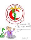 Cartoon: politician (small) by yasar kemal turan tagged politician