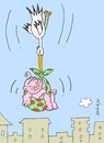 Cartoon: robust (small) by yasar kemal turan tagged robust