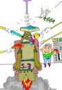 Cartoon: shock treatment (small) by yasar kemal turan tagged shock,treatment
