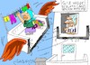 Cartoon: the perfect escape (small) by yasar kemal turan tagged the,perfect,escape