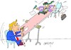Cartoon: unbalanced table (small) by yasar kemal turan tagged unbalanced,table