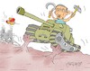 Cartoon: unstable (small) by yasar kemal turan tagged unstable