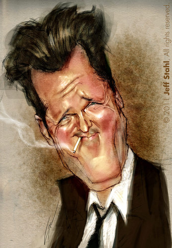 Cartoon: Michael Madsen (medium) by Jeff Stahl tagged michael,madsen,caricature,illustration,jeff,stahl