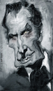 Cartoon: Vincent Price by Jeff Stahl (small) by Jeff Stahl tagged vincent price horror movie actor gothic digital painting caricature illustration jeff stahl