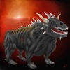Cartoon: helldog (small) by benni p-aus-e tagged hell dog hund evil bad dark grusel finster