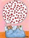Cartoon: Love love love... (small) by BONIL tagged love,bonil