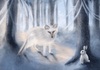 Cartoon: Fuchs und Hase (small) by alesza tagged fox rabbit fuchs hase animals tiere wald schnee snow forest nature wildlife