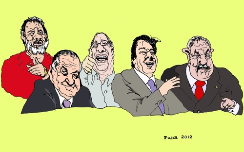 Cartoon: Lula da Silva corrupt dinasty (medium) by Fusca tagged luladasilva,corruption,brazil,latrocracy