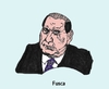 Cartoon: Berlusconi I (small) by Fusca tagged politicians,scandals,democracy,berlusconi,populism