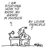 Cartoon: lever principle (small) by fragocomics tagged physics,school,educational,education