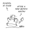 Cartoon: School Over (small) by fragocomics tagged school,cartoon