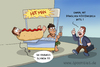 Cartoon: hot dog man (small) by ChristianP tagged hot,dog,man
