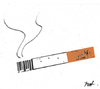 Cartoon: Smoking (small) by Monica Zanet tagged zanet,price,drugs,intoxication,smoking