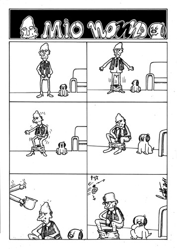 Cartoon: Mio nonno ep. 1 (medium) by ignant tagged cartoon,comic,humor
