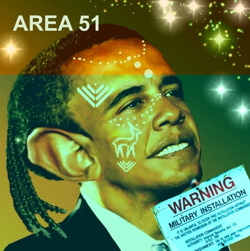 Cartoon: Aliens (medium) by medwed1 tagged obama,usa,politik