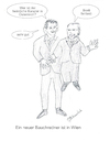 Cartoon: Bauchredner (small) by Mückenstich tagged kanzler,regierung,rücktritt