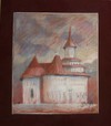 Cartoon: Biserica Domnitelor (small) by boa tagged painting,color,oil,boa,romania,painter,landscape
