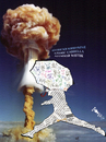 Cartoon: Atomic umbrella (small) by Zoran Spasojevic tagged atomic,umbrella,atomicumbrella,serbia,kragujevac,emailart,paske,spasojevic,zoran,graffit,graphics,digital
