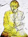 Cartoon: Fyodor Dostoevsky (small) by Zoran Spasojevic tagged emailart digital collage graphics fyodor mikhailovich dostoevsky portrait spasojevic zoran paske kragujevac serbia