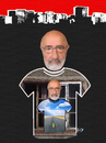 Cartoon: I and my T-shirt (small) by Zoran Spasojevic tagged collage,serbia,selfportrait,kragujevac,zoran,spasojevic,paske,man,digital,graphics,portrait