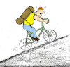 Cartoon: Sehr schlau (small) by Leviathan64 tagged fahrrad,mountainbike,bike