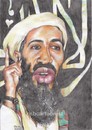 Cartoon: Osama (small) by Joen Yunus tagged caricature,pencil,osama