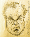 Cartoon: Peter Bull caricature (small) by Colin A Daniel tagged peter,bull,caricature